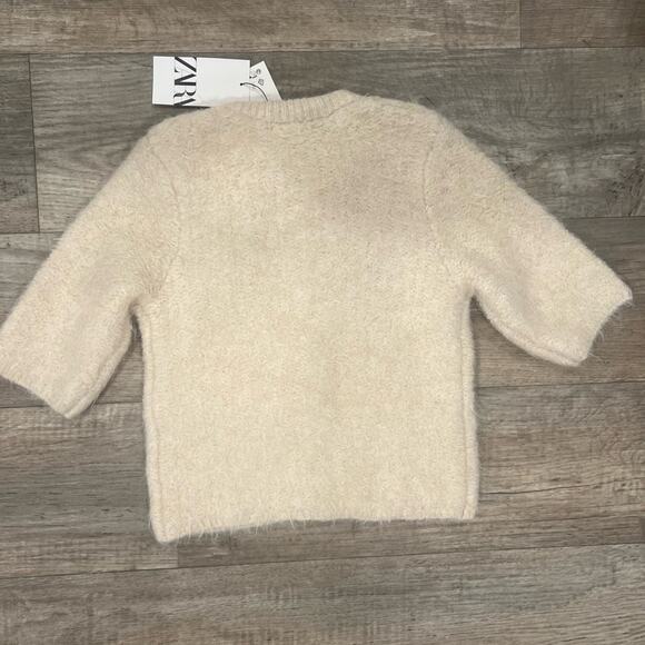 RARE!!! ZARA Wool-Blend Knit Top NWT - Picture 16 of 16
